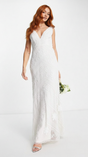 Suknia ślubna Frock And Frill zdobiona cekinami